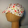 Cotton cycling cap - pink sweets