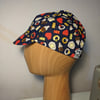 Cotton cycling cap - navy sweets