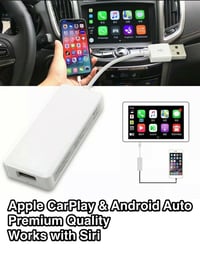 Image 1 of USB Adapter for Apple iOS CarPlay Android Auto Car Navigation GPS Radio Player