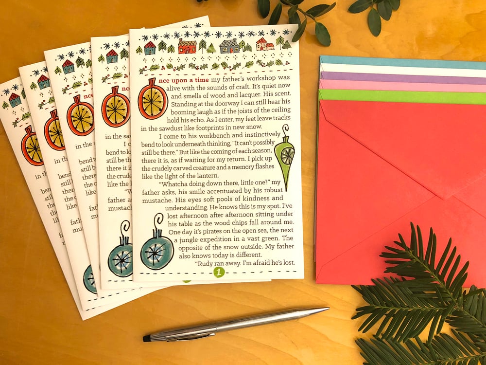 Image of Storied Greetings Christmas Card Pack