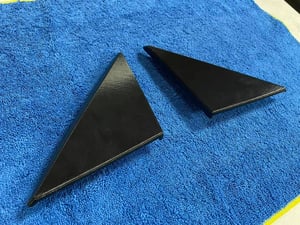 Image of  88-91 Honda CIVIC EF Hatch Mirror Block Off  Adapter Plate Set 3D Printed