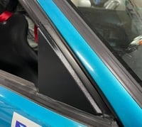 Image 1 of  88-91 Honda CIVIC EF Hatch Mirror Block Off  Adapter Plate Set 3D Printed