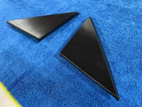 Image 5 of  88-91 Honda CIVIC EF Hatch Mirror Block Off  Adapter Plate Set 3D Printed