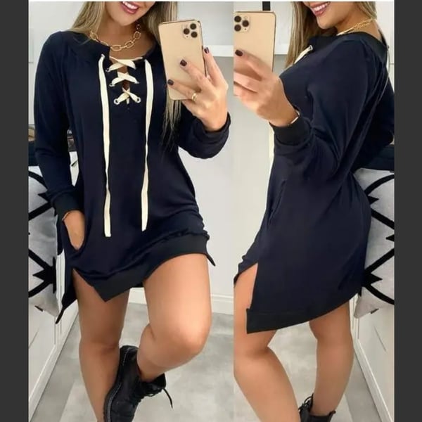 Image of LACEY SHIRT DRESS
