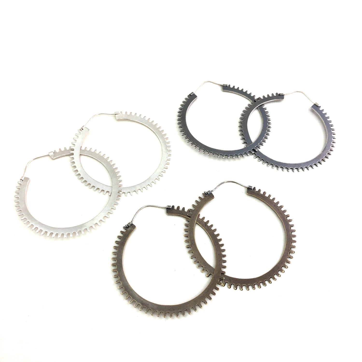 Image of Big gear hoops