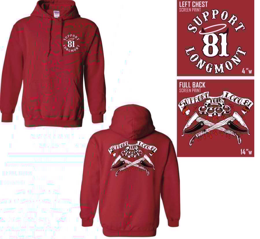 Image of Longmont Original Pull-Over Hoodie 