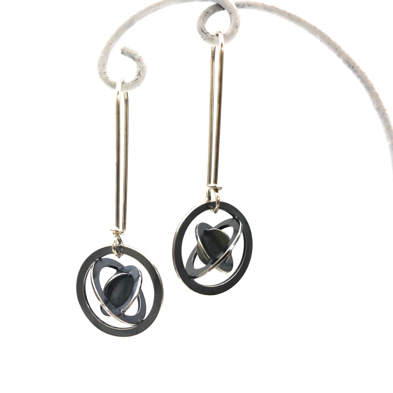 Image of Gyroscope earrings 