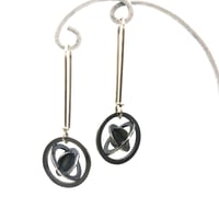 Image 3 of Gyroscope earrings 