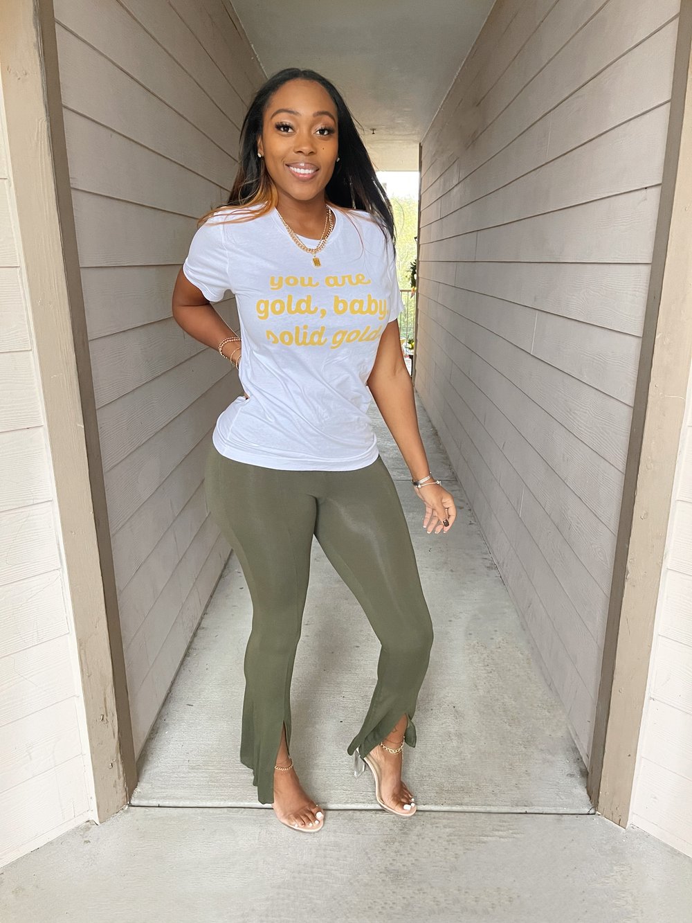 MISS PERFECT LEGGINGS (OLIVE)