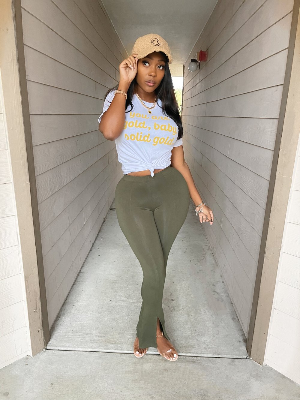 MISS PERFECT LEGGINGS (OLIVE)