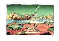 Image 2 of Wreck Camp Print