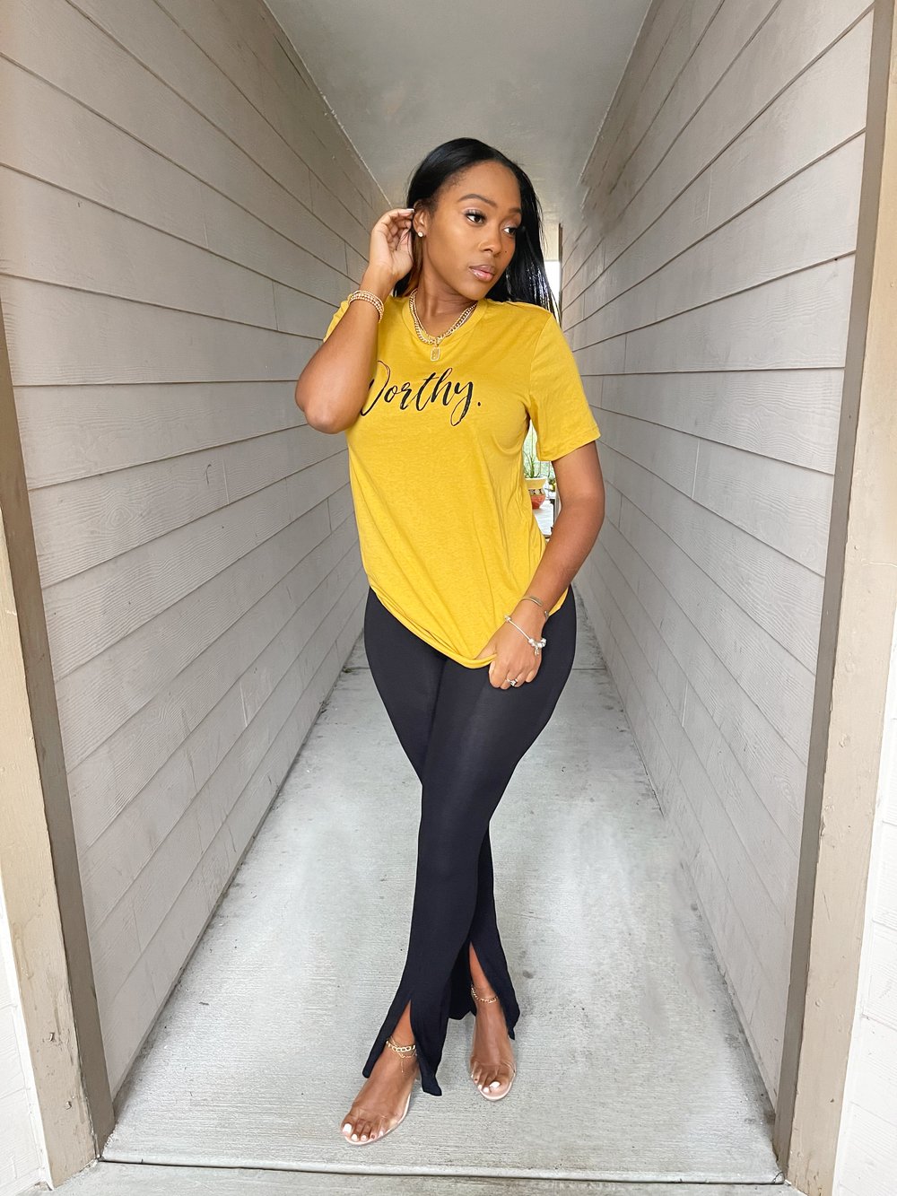 MISS PERFECT LEGGINGS (BLACK)