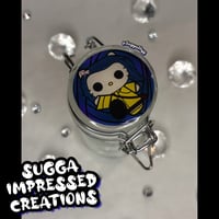 Image 1 of Coraline Hello Kitty Mini Glass Stash