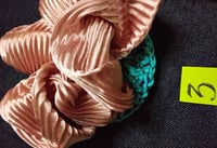 Image 2 of Scrunchies sets of two...crocheted and fabric