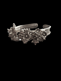 Image 5 of PH178 Karen Flower Cuff Bracelet