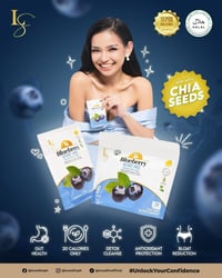 Image 4 of LuxeSlim- Blueberry Detoxy Juice- 8 sachet 