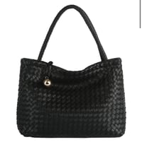 Image 3 of woven satchel 