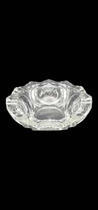 Image 1 of Pasari Indonesian Vintage Rose Heavy Ashtray