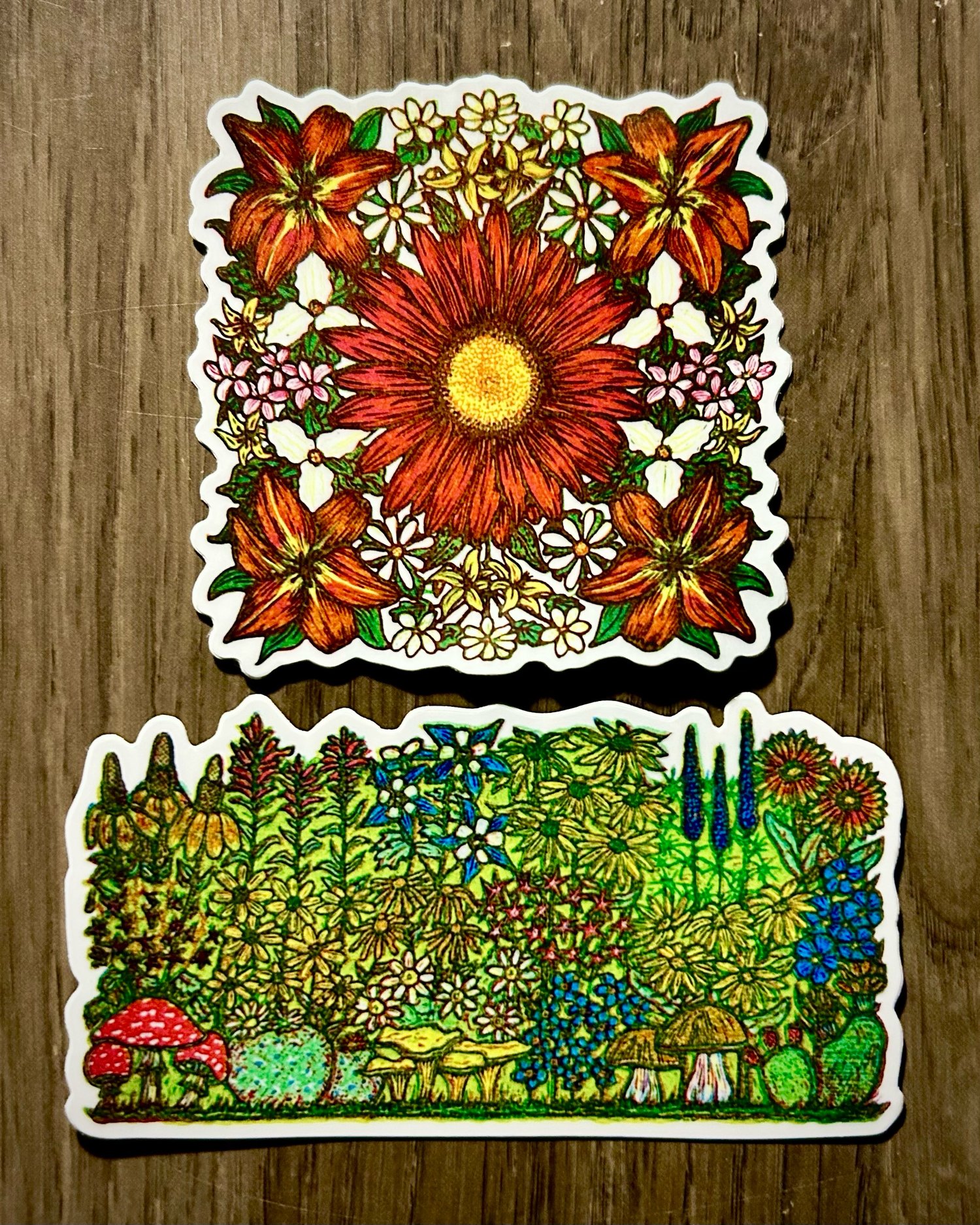 Image of Floral sticker combo