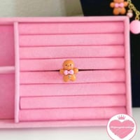 Image 3 of Gold Plated Handmade Christmas Rings