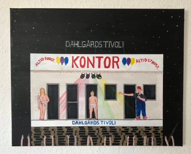 Dahlgårds Tivoli miss topløs ( med det samme)