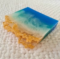 Image 2 of Abstract Square Beach Coasters 