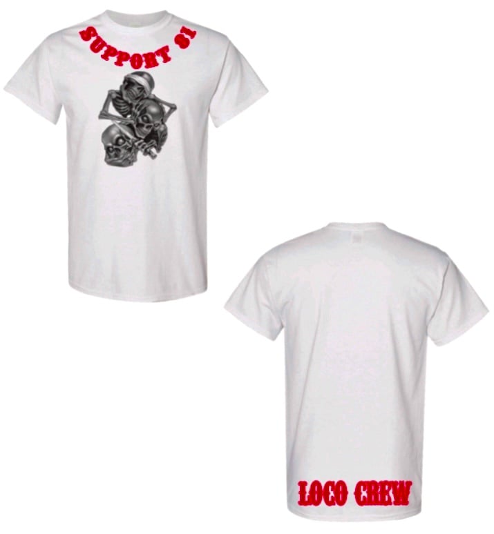 Image of LOCO CREW - Hear no, see no, speak no t-shirt 