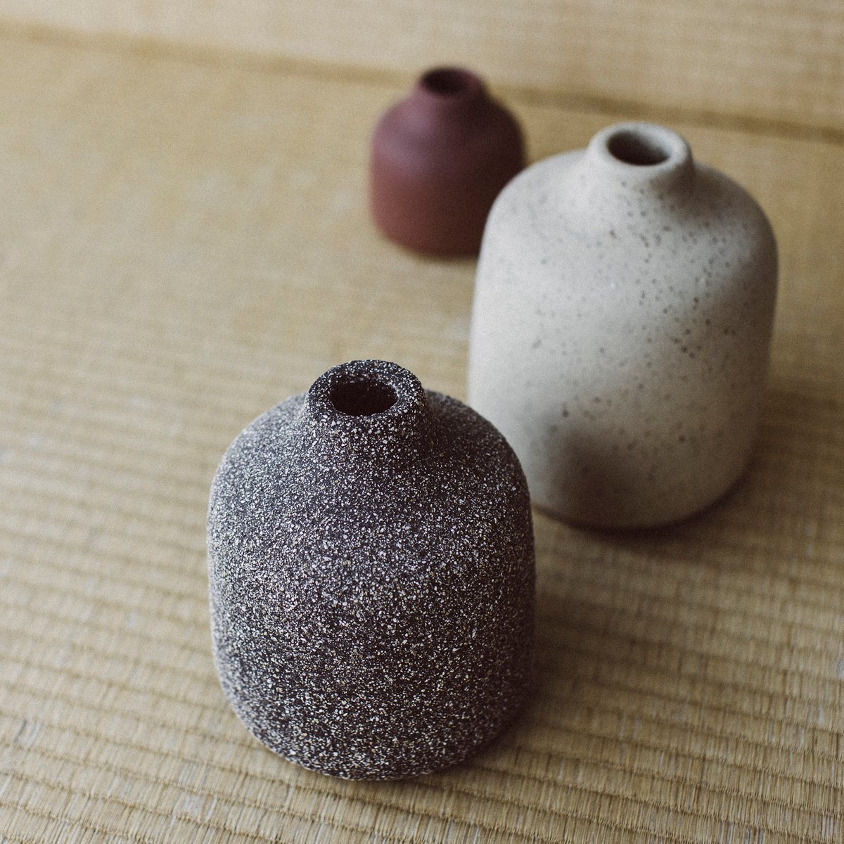 Image of Set of 3 medium-sized VIIE&nbsp;VASES