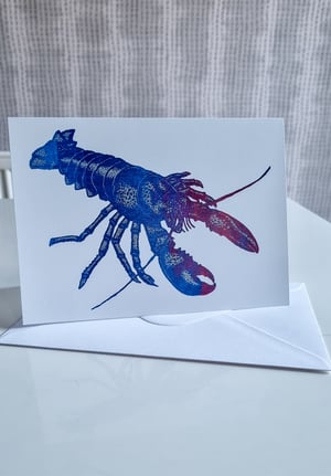 Image of Greeting cards silkscreen print copies set of three for any occasion