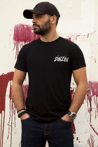 Image 2 of T-shirt zinzin noir 