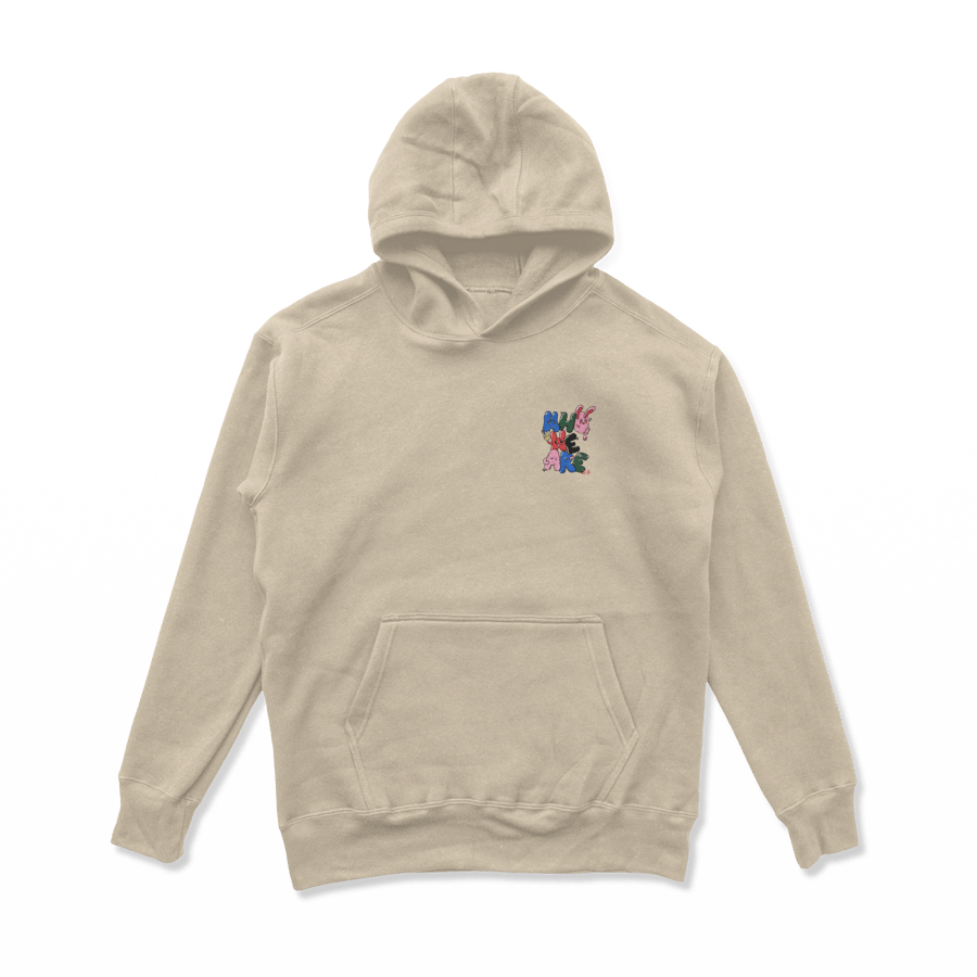 Image of "who are we" - sand pullover hoody