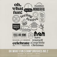 Oh What Fun Stamp Brushes No.2 (Digital)