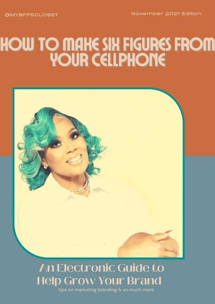 Image of HOW TO MAKE SIX FIGURES FROM YOUR CELLPHONE 