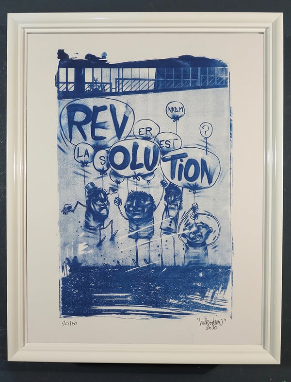 Image of Rêve et solution - Cyanotype - 30x40 - N° 20, 25, 26