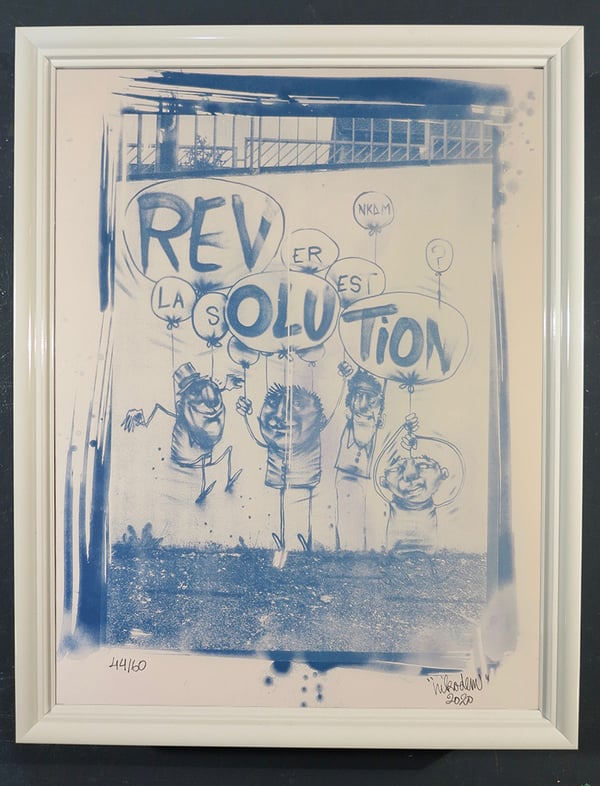 Image of Rêve et solution - Cyanotype - 30x40 - N° 44, 49, 53