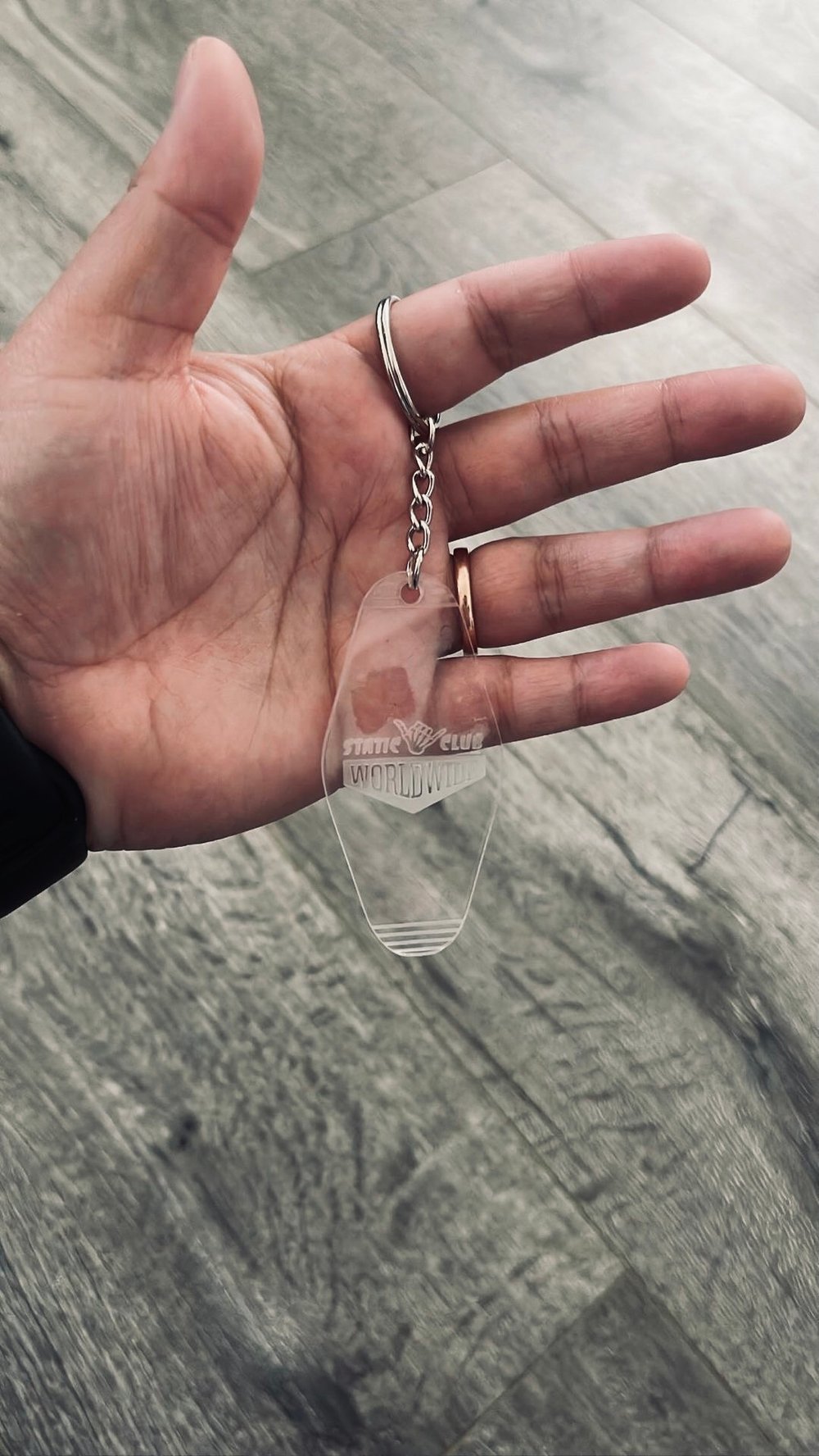 Motel Keychain