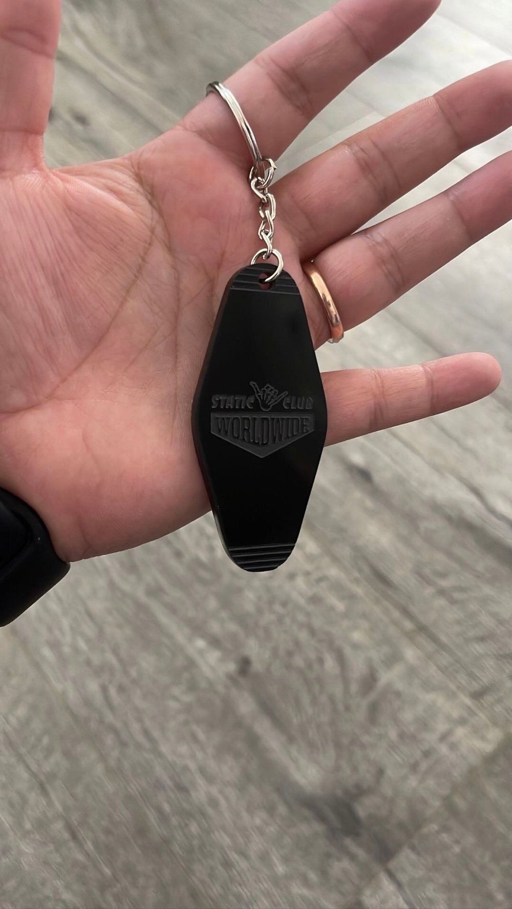 Motel Keychain