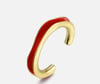 Va-va Voom Red Freeform Cuff