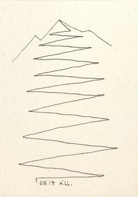 BALÁZS Soma: Ön itt áll no1. - cc. 10x14cm, 640 gsm 100% pamut akvarell papíron