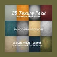 25 Texture Pack più Videocorso