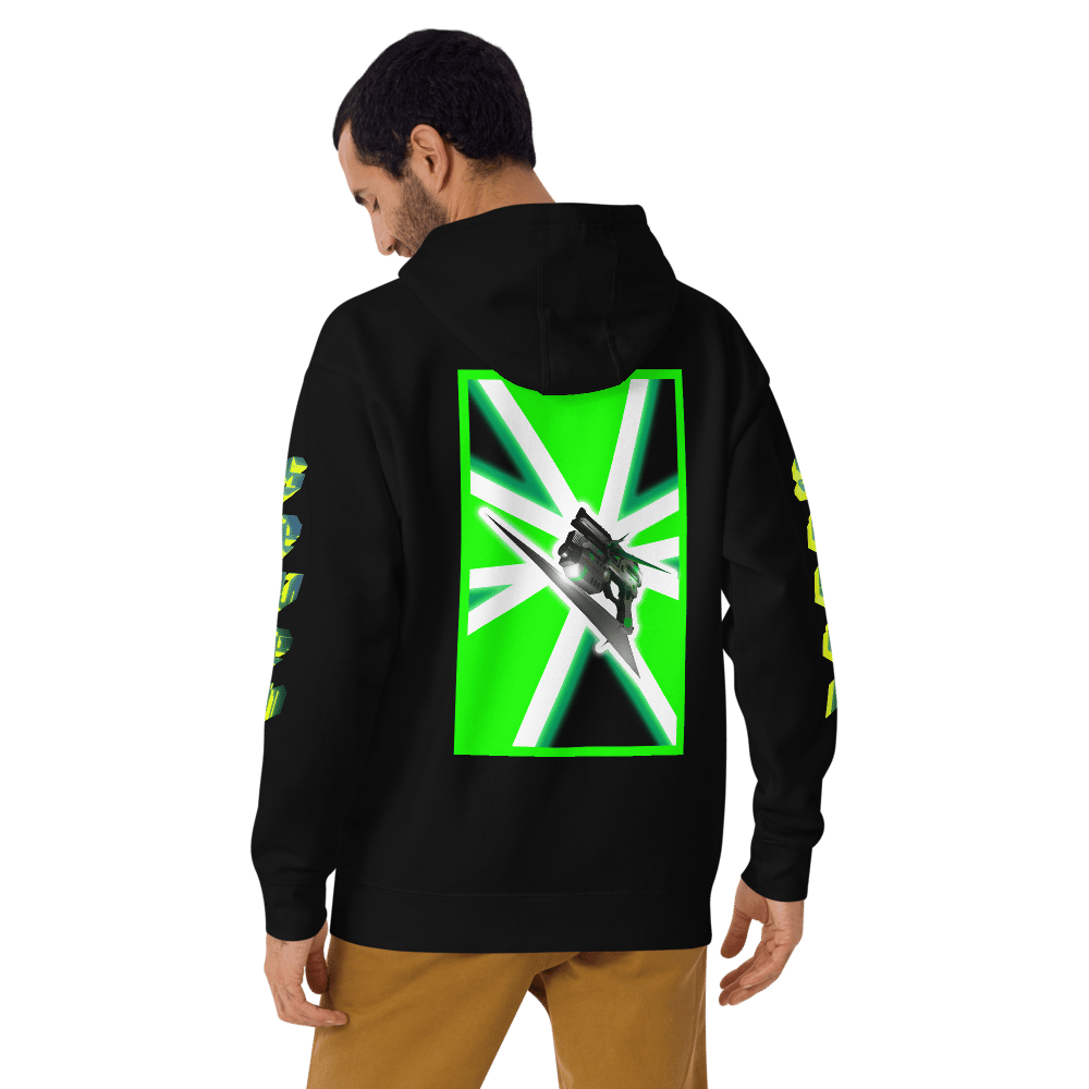 Image of Unisex Hoodie- CYBER WEAPONS COLLECTION  WINTER 2021/2022- Nomad Gun