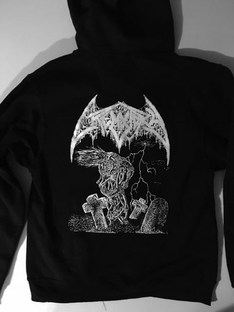 Image of Crematory " Wrath from the Unknown " Hooded Sweatshirt Hoodie