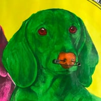 Image 5 of THE PUNK DOGS (Original Artwork w/ Frame!)