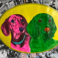 Image 4 of THE PUNK DOGS (Original Artwork w/ Frame!)