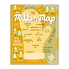 WISCONSIN Mitten Map