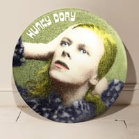 Image 1 of David Bowie, Hunky Dory GIANT 3D Vintage Pin Badge