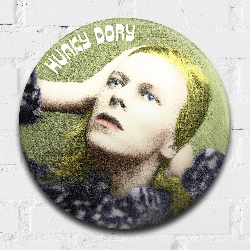 David Bowie, Hunky Dory GIANT 3D Vintage Pin Badge