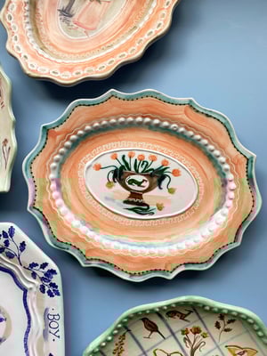Image of Romantic Vase - Romantic Platter