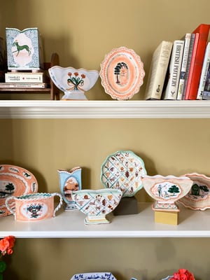 Image of A Woman and her Whippet - Romantic Platter