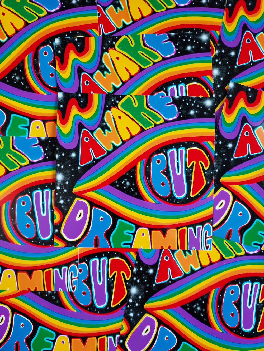 'Awake But Dreaming' 8x8 print